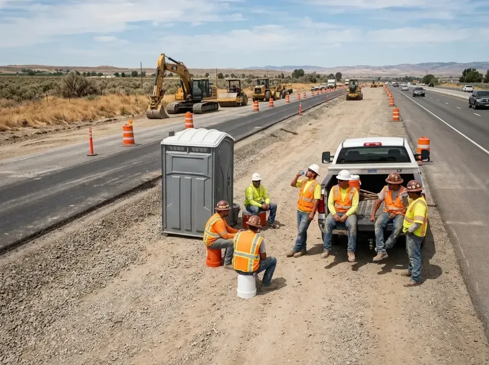 highway-road-construction-crew-007 — frequently asked questions, Porta Potty and Restroom Rentals in Lithonia, GA